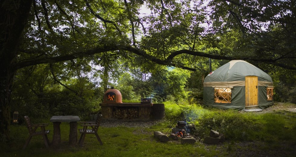 Glamping holidays in Carmarthenshire, South Wales - The Country Yurt
